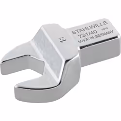 STAHLWILLE 731/40 19, Torque wrench end fitting, Chrome, 19 mm, 1 pièce(s)