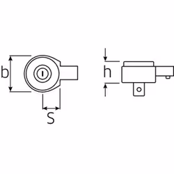 STAHLWILLE 735/5 9,18 mm 1 pièce(s) Acier inoxydable 60