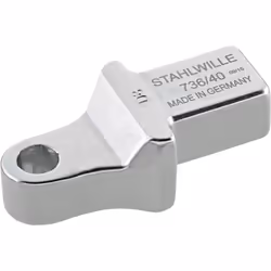 STAHLWILLE 736/40, Acier C-V (Chrome-Vanadium), Tige hexagonale, 127 / 16 mm (5 / 16"), Tige hexagonale, ISO 1173, 1 pièce(s)