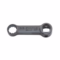 STAHLWILLE 447-10, 10 mm, 3/8", Gris, Acier, Mat, 40 g