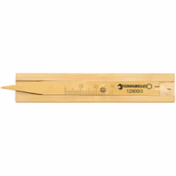 Jauge de profondeur pour profil de pneu Modèle robuste en laiton Finition soigneusement polie Caractéristiques techniques: Pl ...