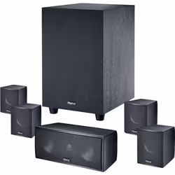 Ensemble Home Cinéma - MAGNAT - CINEMA STAR 5.1 - 50 W - Noir - Son Surround 5.1