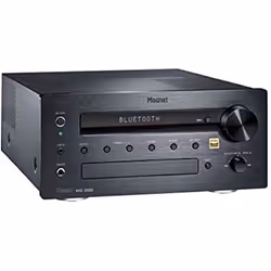 Récepteur AV Magnat MC 200 - Noir - Bluetooth - 2 Haut-parleurs - DAB/FM