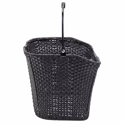 KLICKfix Structura Devant Panier de vélo 16 L Plastique Noir