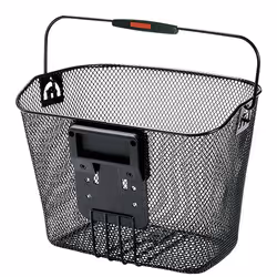 KLICKfix Uni Devant Panier de vélo 16 L Noir
