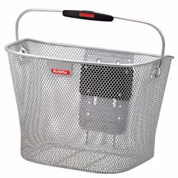 KLICKfix Uni, Devant, Panier de vélo, Gris, 16 L, 7 kg, 260 mm