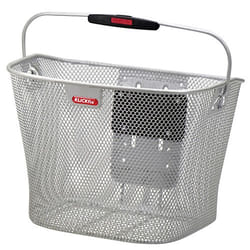 KLICKfix Uni Devant Panier de vélo 16 L Gris