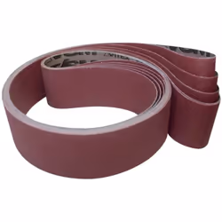 Bande de tissu abrasif pour le métal KK711X • corindon • support de tissu • Pour l'acier et l'acier inoxydable de broyageRENS ...