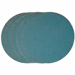 Disque de support Velcro ZK713K • Zircone • Support de tissu avec Velcro • Fermé électrostatique • Pour modifier un acier dur ...