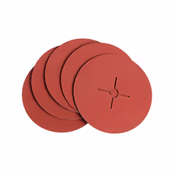 Meule Ø 115 mm en fibre, pour l'usinage de l'acier inoxydable, grain céramique Grain : 40 - Grain céramique - Matériau suppor ...