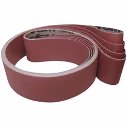 Ceinture de tissu de broyage KK711T et KK711X pour le métal Corundum - Garniture de tissu Pour le broyage de l'acier et de l' ...