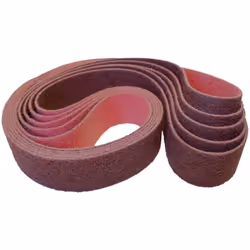 Bande de tissu non-tissé de ponçage KV707X • Corindon • Support de tissu • Pour l'acier de broyage, l'acier inoxydable, de la ...
