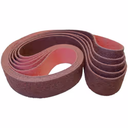 Bande de tissu non-tissé de ponçage KV707X • Corindon • Support de tissu • Pour l'acier de broyage, l'acier inoxydable, de la ...