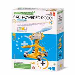 4M Salt-Powered Robot, Robot, Ingénierie, 5 an(s), Jaune