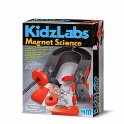 4M Magnet Science, Kit d'expériences, Magnétisme, Noir, Rouge