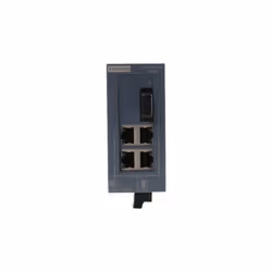 Vitesse de transmission = 100Mbit/s Ports RJ45 = 4 Montage = Rail DIN Série = SCALANCE Profondeur = 87mm Hauteur = 100mm Temp ...