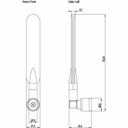 Siemens Antenne ANT795-4MD, IWLAN - Vue supplémentaire 2