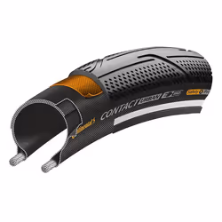 Continental Contact Urban, 28", Ville/randonnée, Pneu tubeless, E-bike, Noir, 180 TPI