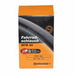 Chambre à air valve Presta Continental Light 28/29x1,75-2,40
