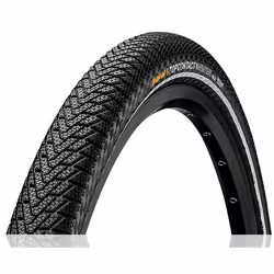 Continental TopContact Win Pre II, 28", Route, Pneu tubeless, Folding bead, Hiver, Noir