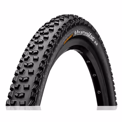 Continental Mountain King 2.2, 27.5", Pneu sans chambre à air, Humide, Tout-rond, Noir, Allemagne, 240 TPI