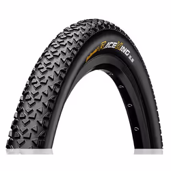 Continental Race King 2.2, 27.5", Pneu sans chambre à air, Sec, Tout-rond, Emballage rigide, Noir, Allemagne, 240 TPI