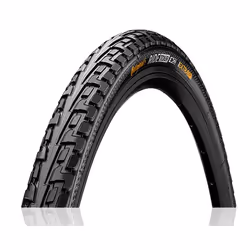 Continental Ride Tour, 28", Route, Pneu sans chambre à air, Folding bead, Noir, 180 TPI