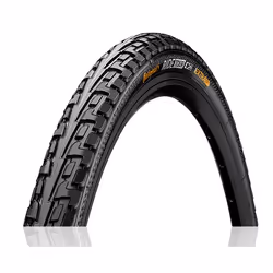 Continental Ride Tour, 27", Ville/randonnée, Route, Pneu sans chambre à air, Folding bead, E-bike, Piste de vélo, Noir