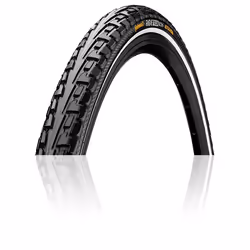 Continental RIDE Tour, 28", Route, Pneu sans chambre à air, Perle pliante, E-bike, Noir