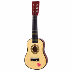 Bino 86553, Instrument de musique jouet, Guitare, Couleurs assorties