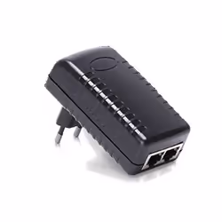 Auerswald COMfortel PoE-1000, Gigabit Ethernet, 10,100,1000 Mbit/s, IEEE 802.3af, Noir, 48 V, 100-240 V