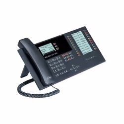 Auerswald COMfortel D-210 téléphone fixe Noir 3 lignes LCD