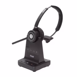 Auerswald COMfortel H-600, Avec fil &sans fil, Bureau/Centre d'appels, 81 g, Casque, Noir