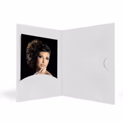 Daiber 15061, Cadre pour une seule photo, Carton, Blanc, Rectangulaire, Portrait, 100 mm