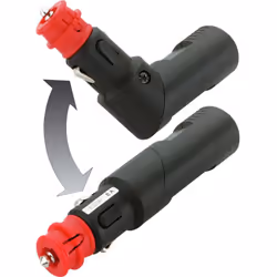 Informations techniques Charge de courant max : 8 A Modèle : Fiche mâle coudée Tension de fonctionnement : 12/24 V Type de co ...