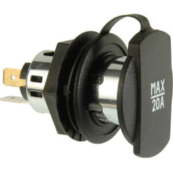 Prise Power avec douille de serrage Charge de courant max=20 a Convient pour (détails) Fiche allume-cigare Prise - Procar