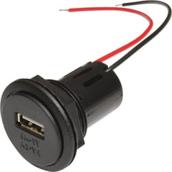 Prise d'alimentation usb encastrable Charge de courant max=3 a Convient pour (détails) usb-a Prise 12 v sur 5 v, - Procar