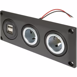 Informations techniques Charge de courant max : 20 A Connecteur A (connecteur voiture) : allume-cigare, USB-A, USB-C® Connect ...