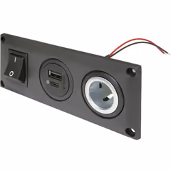 Informations techniques Charge de courant max : 20 A Connecteur A (connecteur voiture) : allume-cigare, USB-A, USB-C® Connect ...