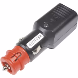 Informations techniques Charge de courant max : 7.5 A Connecteur A (connecteur voiture) : allume-cigare mâle, mâle standard C ...