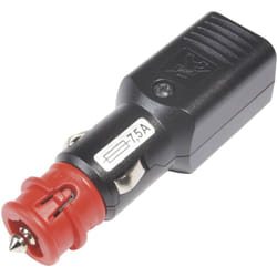 Procar - Connecteur universel Ng 7,5A avec décharge de traction guidée, avec fusible Charge de courant max=7.5 a 12 v, 24
