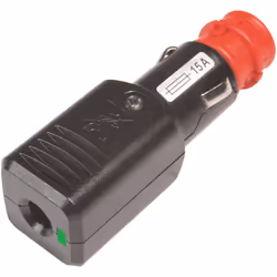 Informations techniques Charge de courant max : 15 A Connecteur A (connecteur voiture) : allume-cigare mâle, mâle standard Co ...
