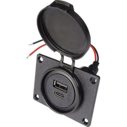 Procar - Power usb c/a double prise Charge de courant max=3.6 a 12 v, 24 v