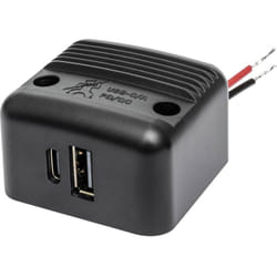 Prise femelle double Power usb-c/a pd/qc max. 30 w 12 v, 24 v - Procar