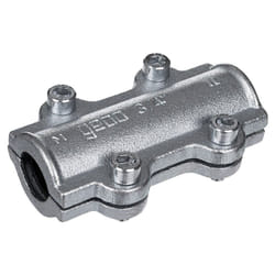 Gebo - Collier de réparation Long ds fonte malléable galvanisée 2''1/2