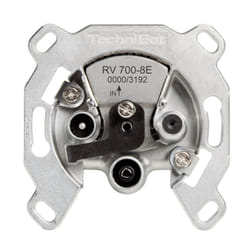 TechniSat RV 700-8E prise de courant Type F Argent