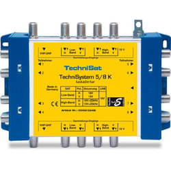 TechniSat TechniSystem 5/8 K Gris, Jaune