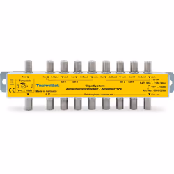 TechniSat 17Z, Argent, Jaune, 210 mm, 55 mm, 44 mm, 300 g, 210 x 55 x 44 mm