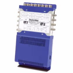 TechniSat GigaSystem 17/8 G, Satellite, Terrestre, Bleu, Jaune, Analogique, 1 tuner(s), 47 - 2150 MHz, 230 V
