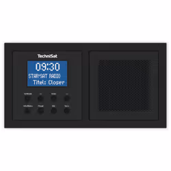 TechniSat DIGITRADIO UP 1, Mural, Analogique et numérique, DAB+, FM, 87,5 - 108 MHz, 2 W, LCD